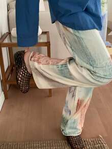 XIXITIAO 1 para sandałów z ażurową siateczką, wygodne płaskie buty z zamkniętymi palcami, oddychające, siateczkowe, wsuwane sandały na lato, idealne na wyprawy i wakacje - Czarne - Zobacz 6