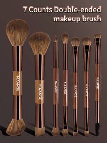 MAANGE 7/11/12/13/20支装专业双头化妆刷套装，包含斜角粉底刷、轮廓刷、腮红刷、散粉刷、眼影刷、遮瑕刷、高光刷、晕染刷，刷毛柔软，便携旅行套装，是送给女性/女孩的理想礼物。