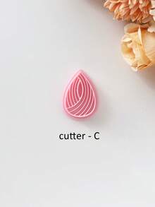 Geometric Ring Mold Clay Earring Mold, Polymer Clay Making Tool For Earrings, Pendants, Soft Clay Jewelry Making Kit, Clay Earring Molds For Jewelry Making Enthusiasts, DIY Handmade Tool, Made By PLA, Jewelry Making Tools