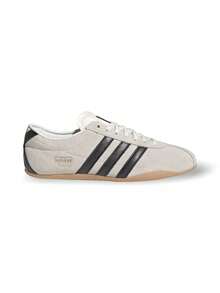 Adidas 东京男士运动鞋，修身麂皮鞋面，皮革内衬，复古舒适款 JI0182 - 白色 - 查看 2