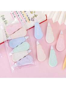 Macaron Color Correction Tape, Student Smear Correction Error Correction Tape For Instant Correction, Cute Correction Belt Mini Candy Color Student Correction Tape, Easy To Carry, Gifts For Beginning And Graduation Back To School