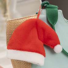 Cute Christmas Tree, Gingerbread Man, Wreath Plush Ornaments, Christmas Tree Decorations, Christmas Stockings, Santa Hats Hanging Decorations, Gifts - One Size - View 11