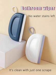 1 件家用浴室橡胶刮刀、小刮刀、玻璃清洁工具、浴室梳妆台迷你多功能刮刀 - 彩色 - 查看 1