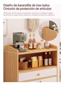 Gabinetes Organizadores Almacenamiento Pequeño Para Cocina