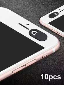 10 件笔记本电脑和平板电脑相机盖，隐私保护滑块 - 黑色 - 查看 3