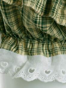 .Women's Pankatsu, Pumpkin Pants, Cake Layered Shorts, Leggings, Anti-Shine Shorts - 綠色 - 查看 7