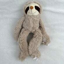 1个38厘米/14.96英寸树懒窗帘绑带玩偶，森林动物卡通毛绒窗帘绳绑带，柔软毛绒树懒玩偶家居装饰派对摆件，毛绒玩偶礼物，房间装饰，节日装饰 - 灰色 - 查看 6