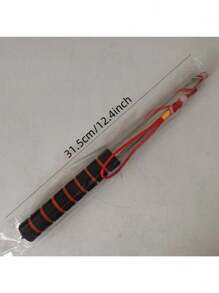 1pc Silicone Sponge Cover Tour Flag Pole 0.5-3m Carp Flag Pole Retractable Stainless Steel Ribbon Stick Telescopic Baton