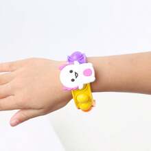 4pcs/6pcs Silicone Axolotl Pop Bracelet Toys Colorful Push Bubble Fidget Sensory Toys Soft Finger Popper Fidget Toys Color Asst Christmas Party Favors Gfits Games Prizes - Multicolor - View 8