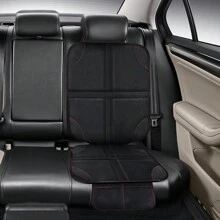 600D Oxford Cloth Universal Car Seat Cover Protector Pad - Thick Cushion And Storage Pockets, Child Seat Protector, Anti-Slip Waterproof Pet Seat Cover, Kick Mats, Fit For Car Rear Seat Cover Protector Foot Pad, Auto Accessories