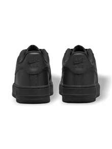 Nike 空军一号 LE 黑/灰 女款休闲百搭舒适运动鞋，适合日常穿着 - 白色/黑色 - 查看 5