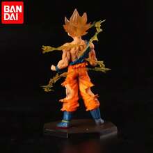bandai SSJ Warrior 動漫角色 PVC 公仔收藏雕像模型裝飾品 | 完美萬聖節禮物 - 生日、週年紀念、畢業、返校、婚禮季與節日禮物，適合粉絲、收藏家、動漫主題派對裝飾與 Cosplay 道具，收藏禮品，成人動漫收藏品 - 彩色 - 查看 6