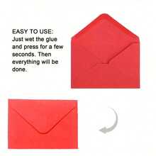 280个/140个/70个/42个/14个迷你信封，14种不同颜色，自粘封条，礼品卡，名片信封（10厘米*7厘米） - 彩色 - 查看 7