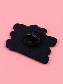 1 件可爱鲨鱼珐琅别针 - “看，我真的很喜欢鲨鱼......好吗？”合金胸针徽章，适用于背包配件、包袋配件、夹克别针 - 适合鲨鱼爱好者的有趣生日礼物，珠宝服装配件，包袋饰物，办公室配件 - 彩色 - 查看 4