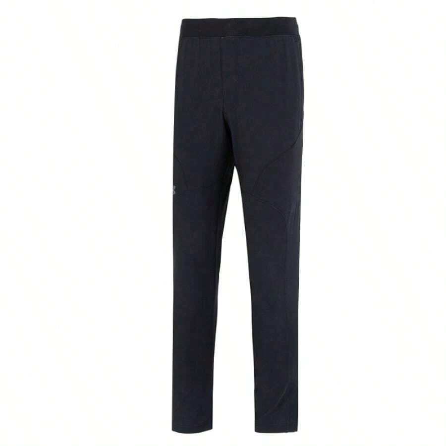 Under Armour 男褲舒適運動褲長褲 UA UNSTOPPABLE TAPERED PANTS 休閒褲日常戶外旅遊健身訓練褲 1352028-001 - 黑色/灰色 - 查看 1