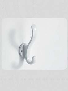 Gancio appendiabiti da parete retrò con viti, gancio da parete in metallo resistente con ventosa per cucina, bagno, appendiabiti singolo per ingresso, armadio cappotti, accessori da bagno da montare a parete