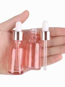 1个/3个装玻璃滴管瓶，精华液可灌装瓶，化妆品混合容器，带刻度滴管的空瓶，容量5毫升-100毫升，试剂眼药水玻璃瓶，香薰液瓶，旅行装灌装瓶，5-100毫升可灌装化妆品容器，滴管瓶，精华液瓶，化妆品样品瓶，玻璃化妆品瓶 - 彩色 - 查看 6