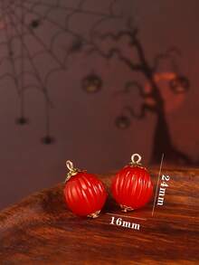 5/10/20 pezzi Perline fai-da-te per artigianato, decorazioni a forma di zucca di Ognissanti, perline pendenti, perline sparse, accessori per collane e braccialetti fatti a mano