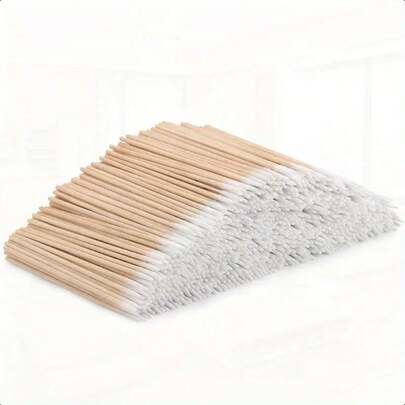 100 Count Precision Tip Swab Pointed Tip Swabs With Wood Sticks Microblading Swabs Micro Swabs Tipped Applicators Inch Cotton Swabs Cleaning Supplies