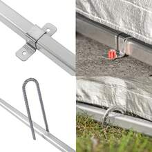 SoBuy Foil Tool Shed Aluminum Silver - 銀色 - 查看 5