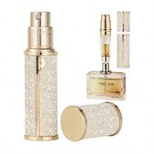 1 chai nước hoa du lịch 5ml có thể nạp lại, da bóng chất lượng cao, chai nước hoa du lịch có thể nạp lại, chai nước hoa mini, bình xịt có thể nạp lại, bình chứa chất lỏng rỗng, vật dụng thiết yếu khi đi du lịch, nhiều màu, bình xịt mini di động, bình chứa chất lỏng rỗng, vật dụng thiết yếu khi đi du lịch, ngày lễ, chai du lịch - Nhiều màu - Xem 5