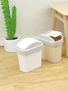 1 件/2 件 1:12 娃娃屋微型家具模型玩具、翻盖垃圾桶、逼真垃圾桶模型、厨房食物玩具场景模型装饰、微型逼真迷你垃圾桶、场景模型摄影道具、微型食物玩具逼真迷你翻盖垃圾桶、娃娃屋玩具套装微型逼真配件、娃娃屋配件微型景观装饰道具/白色 - 彩色 - 查看 4