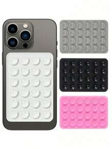 1PC Ilicone Suction Phone Case Mount,Phone Suction Grip,Octobuddy,Sticky Phone Grip, Adhesive Phone Stand Sticky For Cell Phone