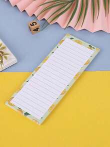 50 st/förpackning magnetiska anteckningsblock, stor inköpslista, att-göra-lista, påminnelser - stark magnetisk baksida, fruktmönster, magnetiska avrivbara självhäftande lappar, liten anteckningsbok, daglig planerare, incheckningsanteckningar, anteckningslista, uppgiftslista, bästa presenten till födelsedag, examen - Multifärgad - Visa 45