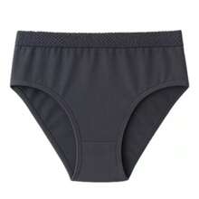 Kit 5 Plus Size Panties High Waist Micro Fiber Lining 100% Cotton - Multicolor - View 7