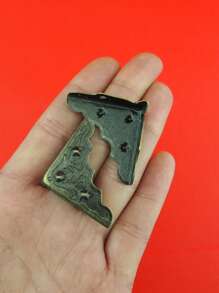 8件/4件复古仿古青铜装饰角件，橱柜门饰条，框架角保护器