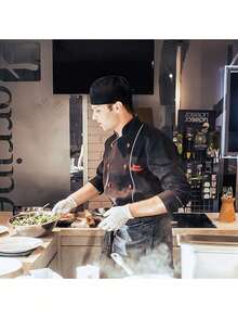 女士围裙，带口袋的厨房围裙，包括手巾口袋，防水，可用于烹饪和烘焙 - 彩色 - 查看 11