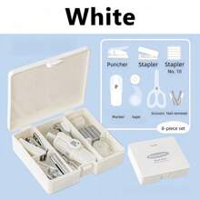 Highly Attractive Portable Study & Work Tool Kit Set, Multi-Functional Learning & Work Efficiency Package, Easy To Carry & Use, Fresh Color Matching, Good-Looking & Practical