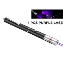 1 支/3 支紫色/LED 激光笔 - 方便，适合送礼、家居、演示、教学、猫玩具、客厅、卧室、生日礼物