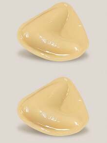 双面粘性胸垫插入物超即时提升胸垫插入物聚拢比基尼垫适用于泳衣运动胸罩，1 对双面自粘胸垫，胸垫粘合垫，可重复使用的衬垫，胸罩比基尼隐形加厚胸垫防水适用于游泳 - 彩色 - 查看 14