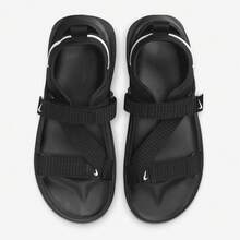 Nike 男士新款透气钩环运动凉鞋 - 黑色 - 查看 9