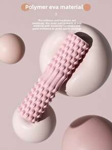 1 pezzo Rullo per massaggio profondo - Rullo in schiuma ad alta densità, per sollievo muscolare, Rullo muscolare in schiuma di alta qualità - Bastone per massaggio ad alta densità, per yoga e palestra