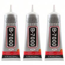 B-7000 手工水晶胶，50ml/110ml（3.7 液体盎司）透明 B-7000 超级珠宝粘合剂，透明工业胶水，适用于织物、手机壳、珠宝制作、水晶宝石、石头、木材、玻璃等。 - 無色 - 查看 9