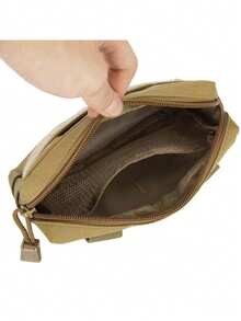 Multifunctional Outdoor EDC Tool Bag, Molle Sports Waist Pack, Organizer Pouch, Can Be Attached To Belt, Backpack, Vest