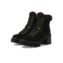 See By Chloé See By  Maeliss SB41083A-18032 Boots Women's US 6 Black Combat JOBB1113 - Black - View 1
