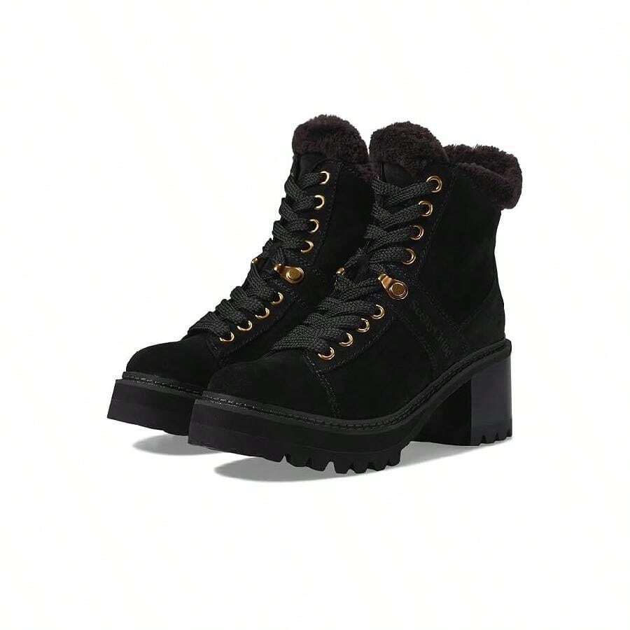See By Chloé See By  Maeliss SB41083A-18032 Boots Women's US 6 Black Combat JOBB1113 - Black - View 1
