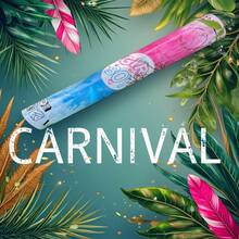 Christmas Gender Reveal Rattle Noise Maker (Non-Flammable, Non-Explosive), Gender Reveal Baptism Supplies - Pink - View 3