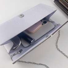 Elegant Pleated Evening Bag,Perfect Clutch For Party, Wedding And Banquet