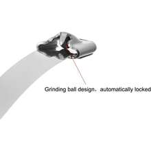 Bridas de acero inoxidable 100% para uso en jardines, granjas, automóviles, sitios de construcción, talleres y otras áreas, como reparación de cercas, envoltura de calor residual, agrupación de cables, fijación de mallas de alambre, tuberías, techos y toldos. - Unitalla - Ver 4