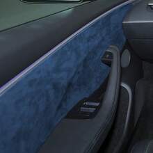 1 Rolle Kunstsuede Stoff selbstklebende Polsterreparaturband, Innenraum Renovierung Flicken für Armaturenbrett, Armlehne, Schalthebel, kreative Modifikation, kostengünstig, kratzfeste Auto Innenraum Aufkleber - mehrfarbig - Übersicht 7