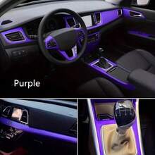 1 Roll Carbon Fiber TPU Car Wrap Film - Self-Adhesive Waterproof Vinyl Wrap, Suitable For Indoor/Outdoor Decoration, Soft Pink Edges, Fit For Car, Car Vinyl Wrap, Car Accessories Modification - One Size - View 2