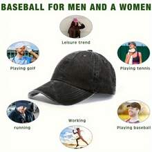Customizable Baseball Cap - Personalized And Fun, Adjustable Snapback Hat, Design 'Customize Your Hat', Solid Color Options (Beige, Blue, Red, Black) - Unisex Outdoor Sun Hat, Perfect Gift For Family And Friends, Baseball Cap - 卡其色 - 查看 5