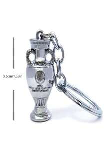 足球运动树脂奖杯 - 树脂雕塑重型英超联赛奖品，体育主题世界冠军装饰物品，是圣诞节、万圣节、复活节、情人节、教师节的节日吊坠礼物，适合游戏迷收集和纪念奖杯、钥匙扣 - 彩色 - 查看 22