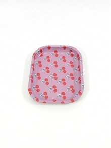 Wielokolorowa, wzorzysta, kwadratowa metalowa taca, materiał metalowy, nadaje się do papierosów, narzędzi do manicure, biżuterii, pędzelka do lakieru do paznokci, kryształków, praktyczny i dekoracyjny dodatek - Wielokolorowe - Zobacz 12