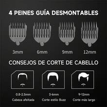 ENCHEN - Afeitadora eléctrica multifuncional Beardo 2, uso en casa, barberías y salones, máquina de corte con bloqueo integrado y batería de larga duración, hoja de precisión para un afeitado suave y cómodo.