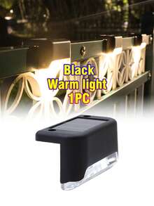 Outdoor Solar Powered Led Fence Light Waterproof Stairway Light For Yard, Fence, Stairway, Garden Decoration Landscape Lighting - Multi-color - View 13